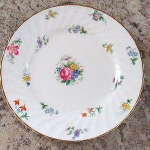 Tuscan Fine English  Bone China 8"  Floral Salad plate .